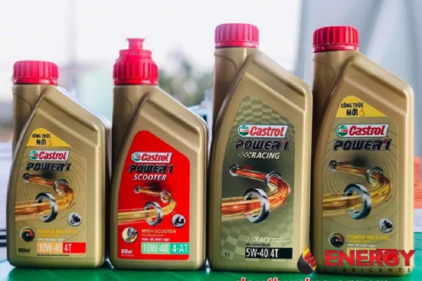 Nhớt Castrol cho xe máy