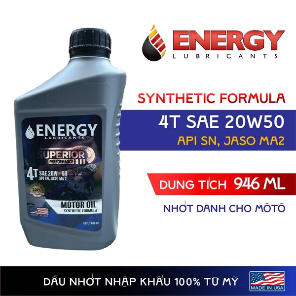 Nhớt xe máy Energy