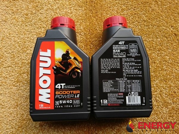 Nhớt MOTUL 5W40 SCOOTER LE